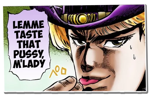 😜 Стикер «Jojo&;s Bizzare Adventures Unofficial Stickers» для Telegram