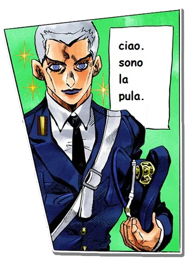 👮 Стикер «Jojo&;s Bizzare Adventures Unofficial Stickers» для Telegram