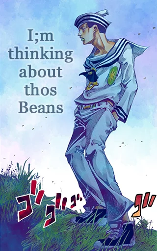 😐 Стикер «Jojo&;s Bizzare Adventures Unofficial Stickers» для Telegram