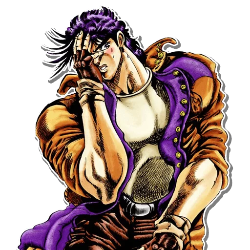 😳 Стикер «Jojo&;s Bizzare Adventures Unofficial Stickers» для Telegram