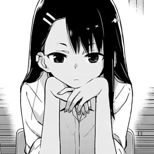 😐 Стикер «Please don&;t bully me, Nagatoro-san» для Telegram