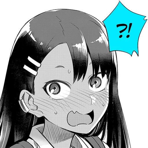 🤯 Стикер «Please don&;t bully me, Nagatoro-san» для Telegram