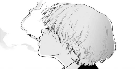😮‍💨 Стикер «Manga» для Telegram