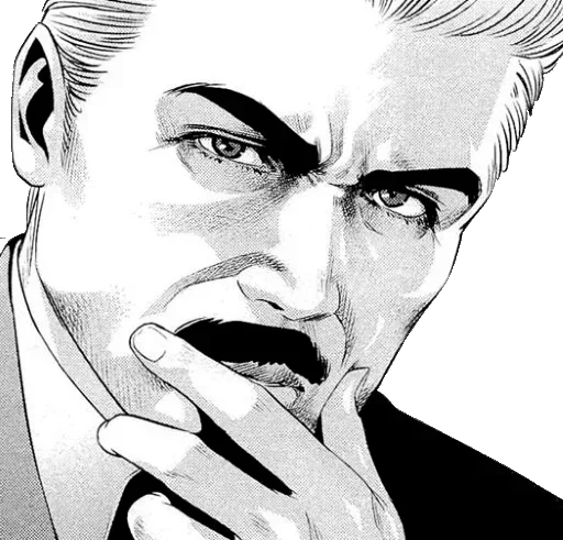 🤔 Стикер «Manga» для Telegram