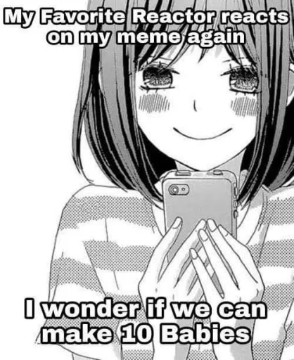 🥰 Стикер «Manga» для Telegram