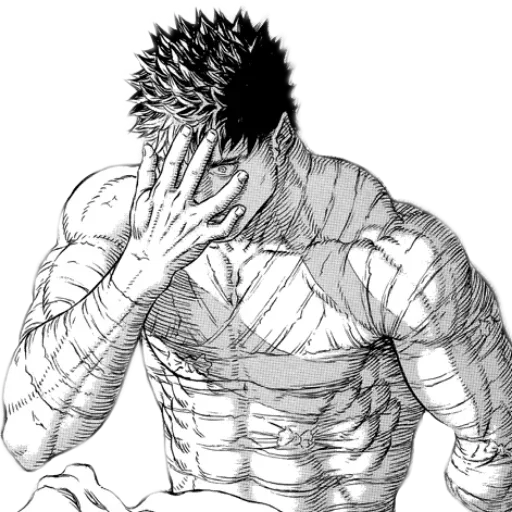 😔 Стикер «Manga» для Telegram