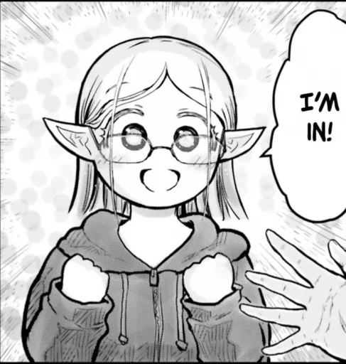 😄 Стикер «Manga» для Telegram