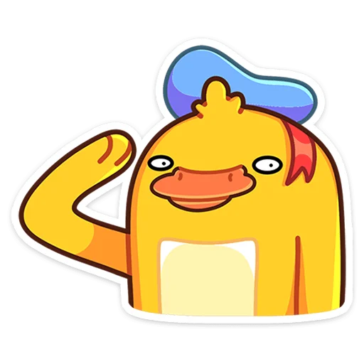 🫡 Стикер «Утконос Манго» для Telegram