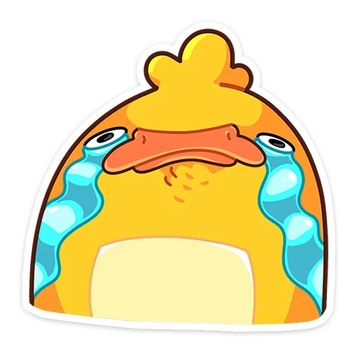 🦆 Стикер «Утконос Манго» для Telegram