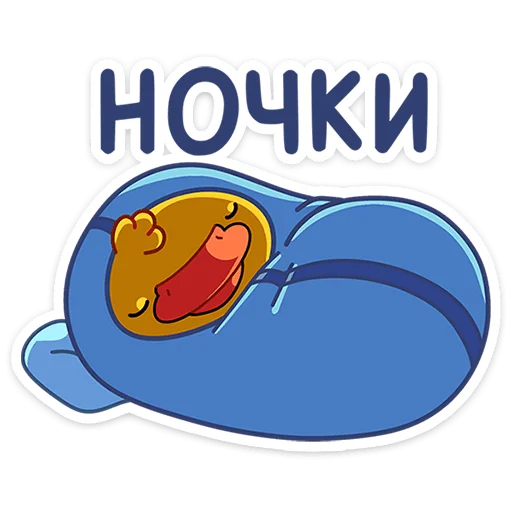 🦆 Стикер «Утконос Манго» для Telegram