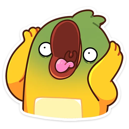 🦆 Стикер «Утконос Манго» для Telegram