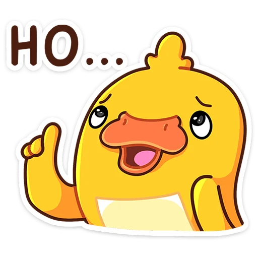 🦆 Стикер «Утконос Манго» для Telegram