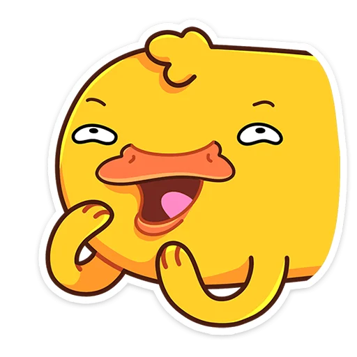 🦆 Стикер «Утконос Манго» для Telegram