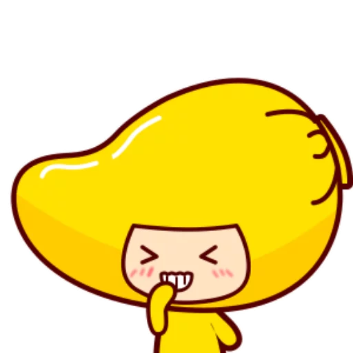 😬 Стикер «mango girl» для Telegram