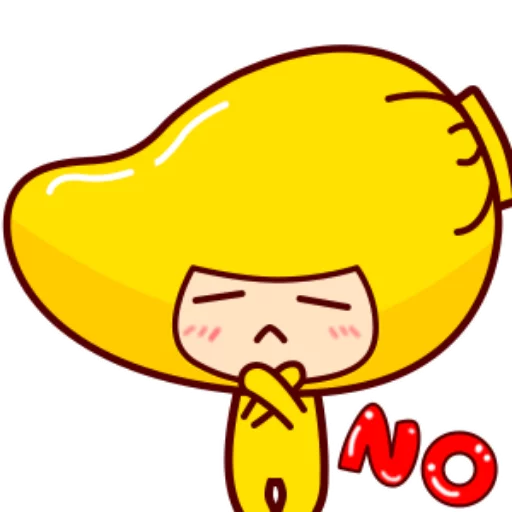 🙅 Стикер «mango girl» для Telegram