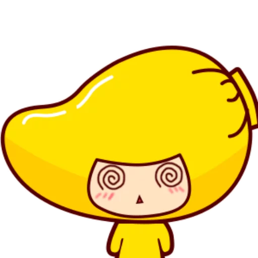 😵 Стикер «mango girl» для Telegram