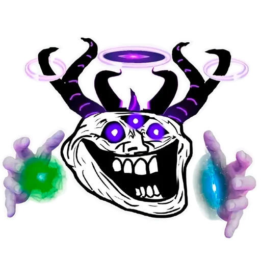 😌 Стикер «Троллфейсы» для Telegram