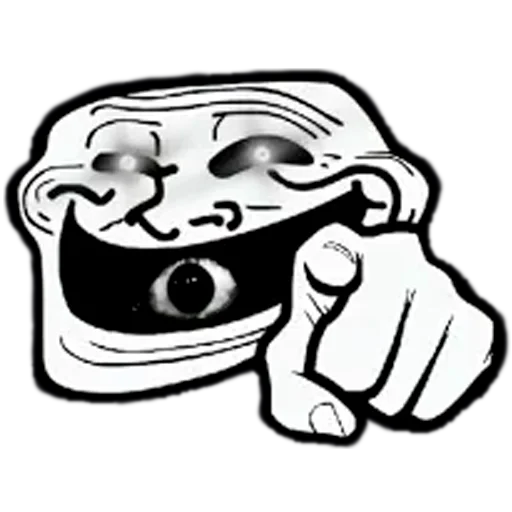 😳 Стикер «Троллфейсы» для Telegram