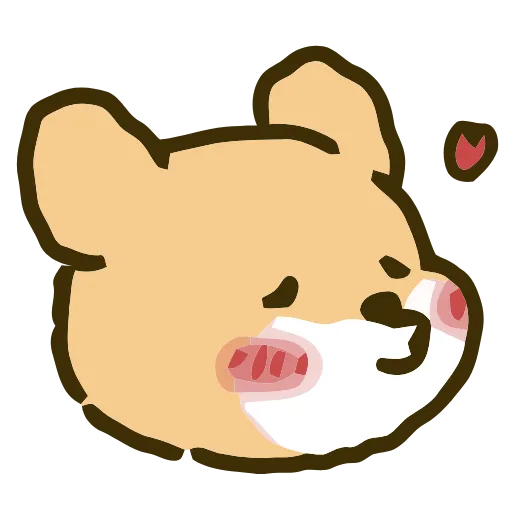 😘 Эмодзи «Mango and Miyao» для Telegram