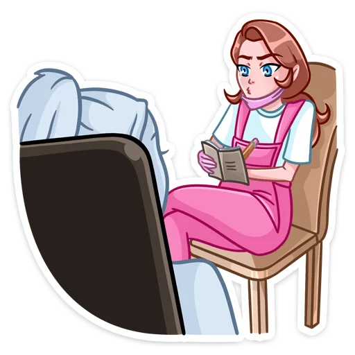 🤔 Стикер «Мастер Леночка -» для Telegram
