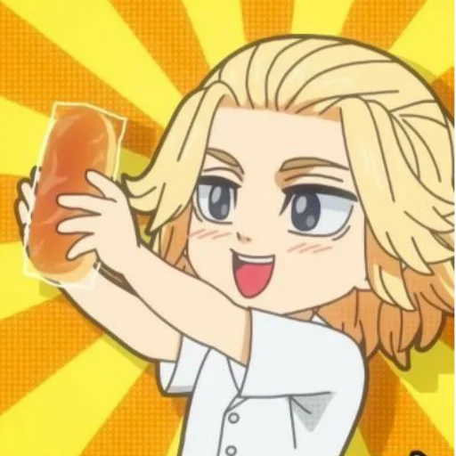 💛 Стикер «Манджиро Сано» для Telegram