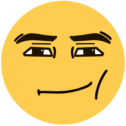 Стикерпак man faces для Telegram
