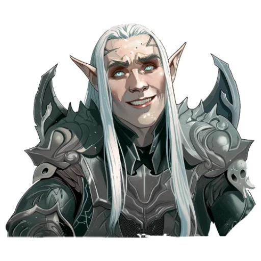 😬 Стикер «The Elder Scrolls Mannimarco» для Telegram