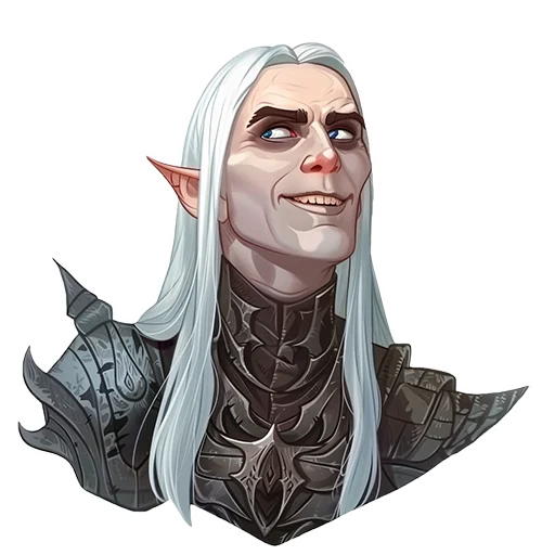 😅 Стикер «The Elder Scrolls Mannimarco» для Telegram