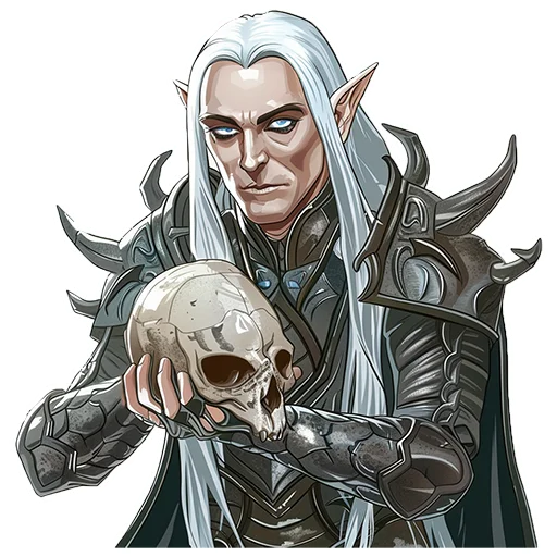 🪖 Стикер «The Elder Scrolls Mannimarco» для Telegram