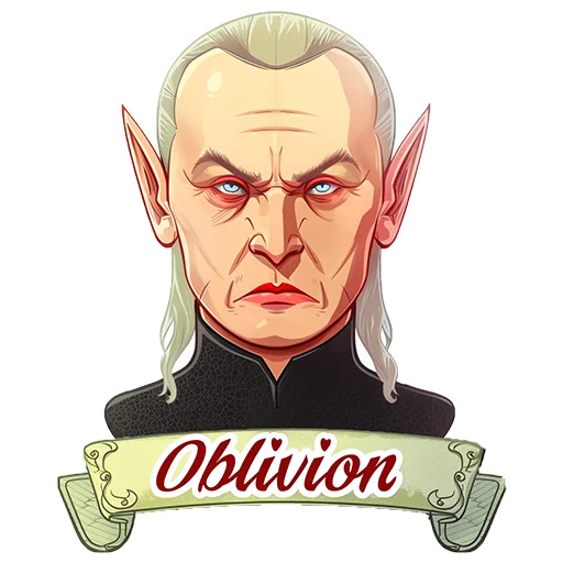 🥸 Стикер «The Elder Scrolls Mannimarco» для Telegram