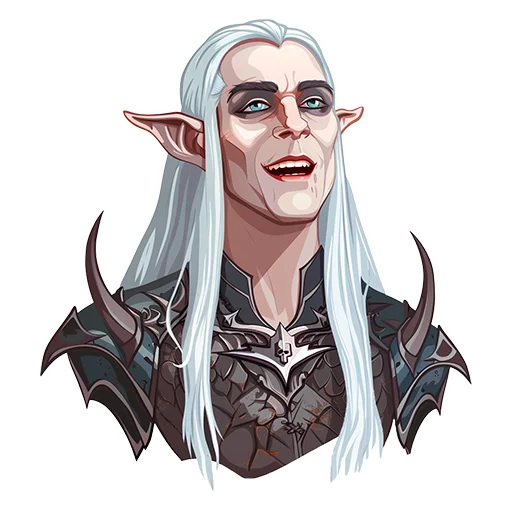 🤩 Стикер «The Elder Scrolls Mannimarco» для Telegram