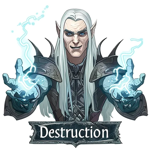 ⚡ Стикер «The Elder Scrolls Mannimarco» для Telegram