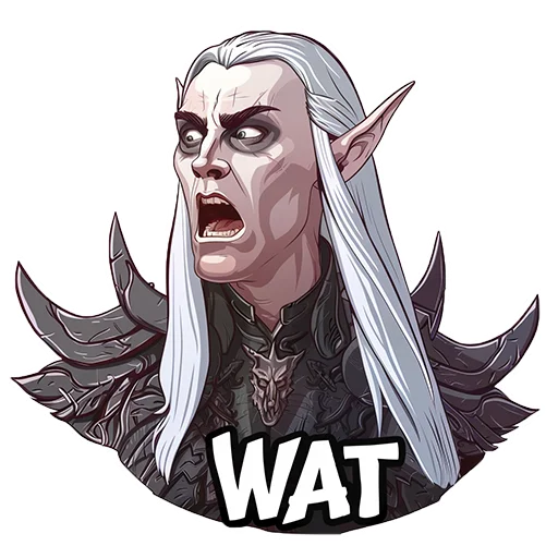 😱 Стикер «The Elder Scrolls Mannimarco» для Telegram