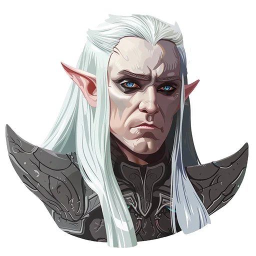 🙁 Стикер «The Elder Scrolls Mannimarco» для Telegram