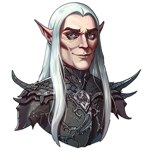 🙂 Стикер «The Elder Scrolls Mannimarco» для Telegram