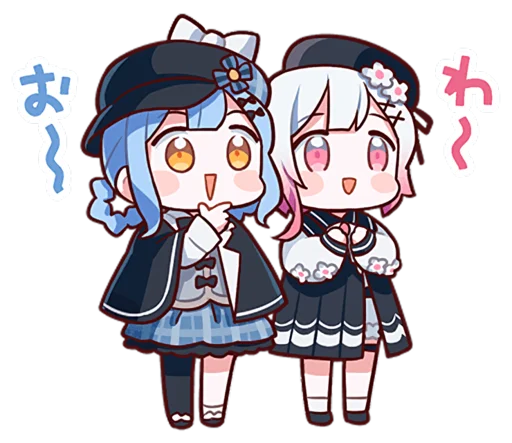 ☺️ Стикер «魔法少女ノ魔女裁判 LINE» для Telegram