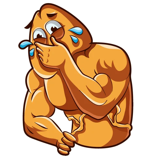 😭 Стикер «man potency» для Telegram