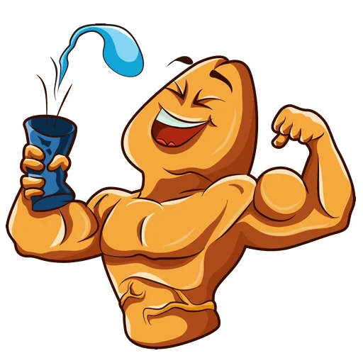 🥳 Стикер «man potency» для Telegram