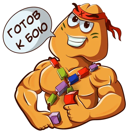 🤠 Стикер «man potency» для Telegram