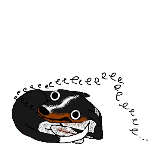 🤪 Стикер «Man Snake» для Telegram
