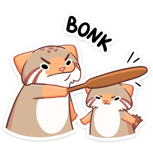 👊 Стикер «Манул Ур» для Telegram