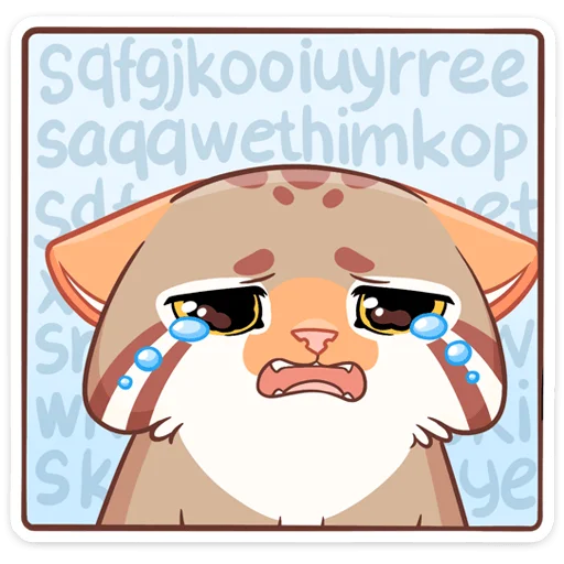 😭 Стикер «Манул Ур» для Telegram