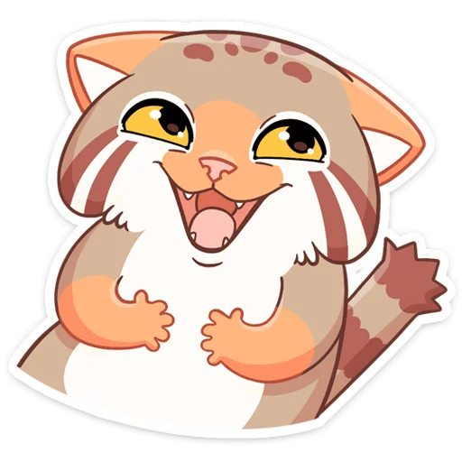 😺 Стикер «Манул Ур» для Telegram