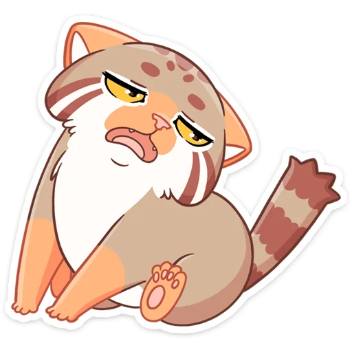 😩 Стикер «Манул Ур» для Telegram