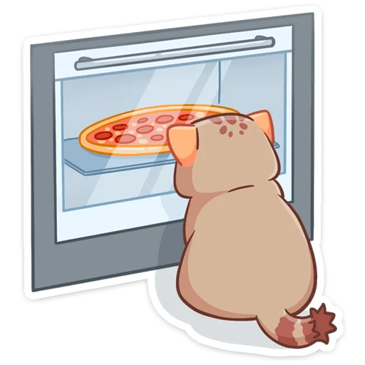 🍕 Стикер «Манул Ур» для Telegram