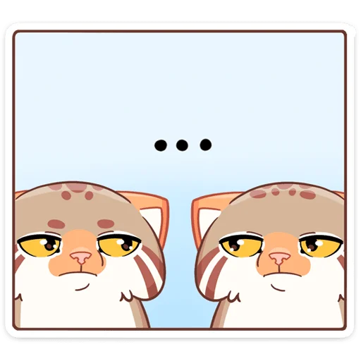 😐 Стикер «Манул Ур» для Telegram