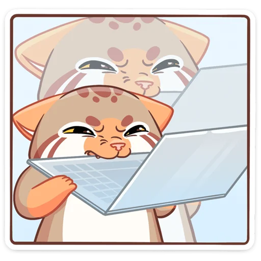 👹 Стикер «Манул Ур» для Telegram