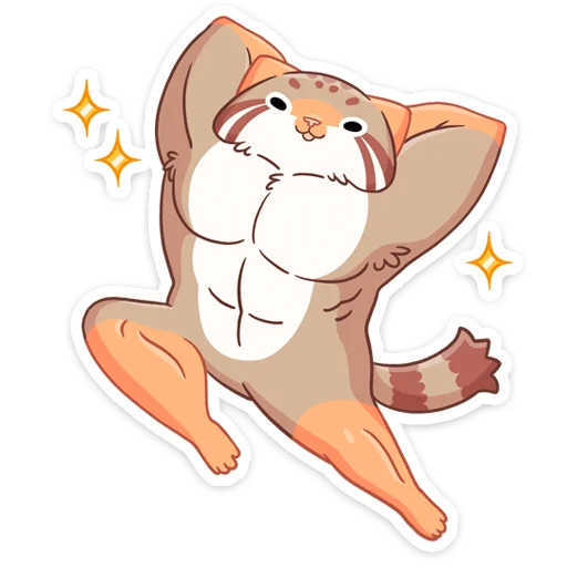 💪 Стикер «Манул Ур» для Telegram