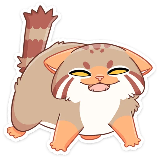 😧 Стикер «Манул Ур» для Telegram