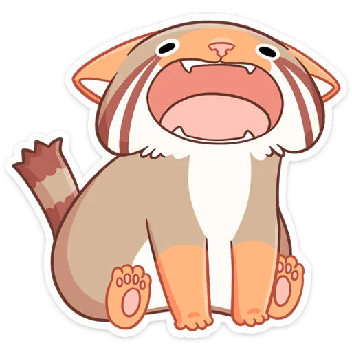 😮 Стикер «Манул Ур» для Telegram